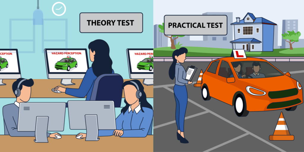 Fastest Pass learner driver illustration